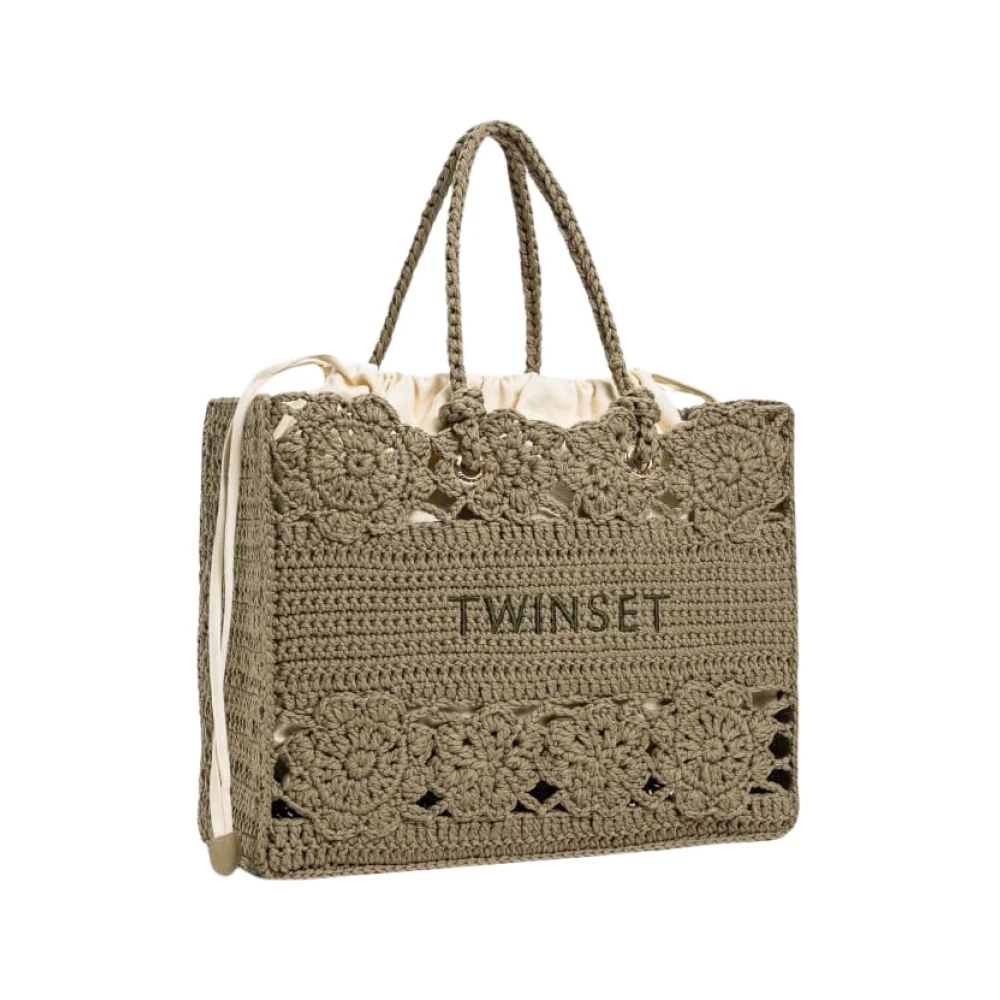 Twinset Tote Bags Green Dames
