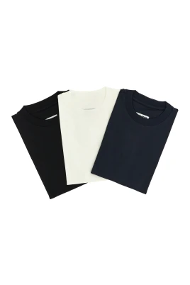 3-pack kortärmade t-shirtar