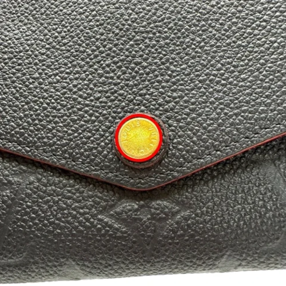 Louis Vuitton Vintage Pre-owned Fabric wallets Blue Dames