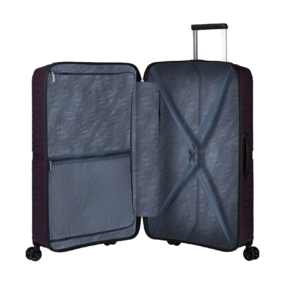 American Tourister Donker pruim hard shell koffer Purple Unisex