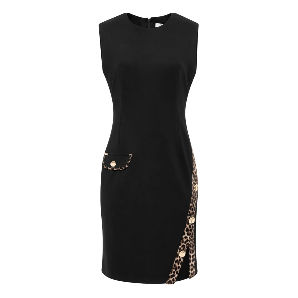 Fracomina Donna Nero Abiti, M, New,