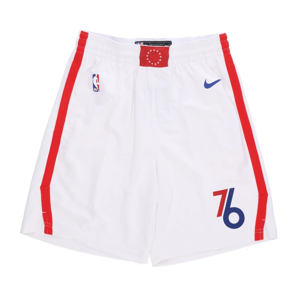 Nike City Edition Basketball Shorts White, Herr