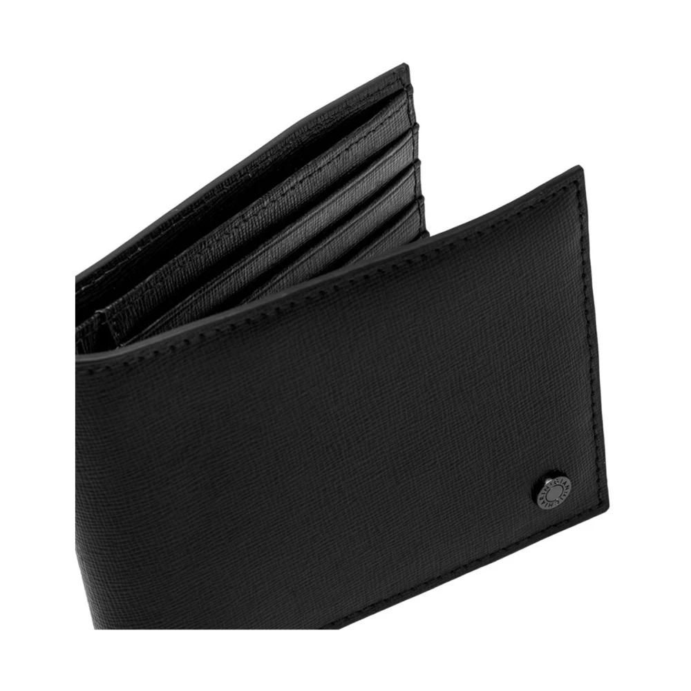 Gianni Chiarini Leren Portemonnee Black Heren