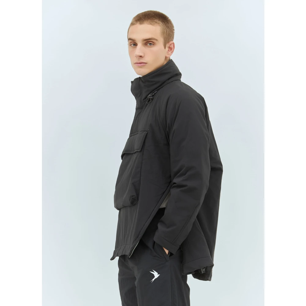 66 North Lichtgewicht Anorak met Opvouwbare Capuchon Black Heren