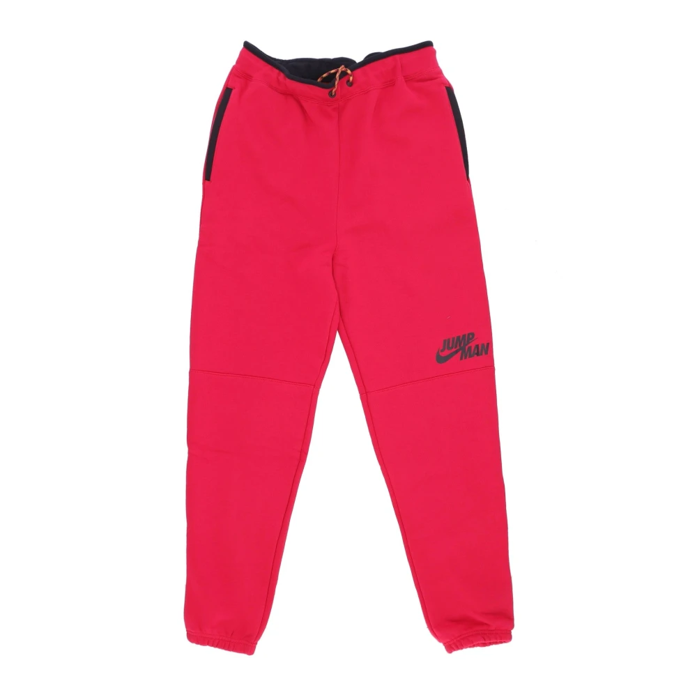 Jordan Pink Training Trousers & Tights, Male, Xs, Mystic Hibiscus Black Fleece Trousers
