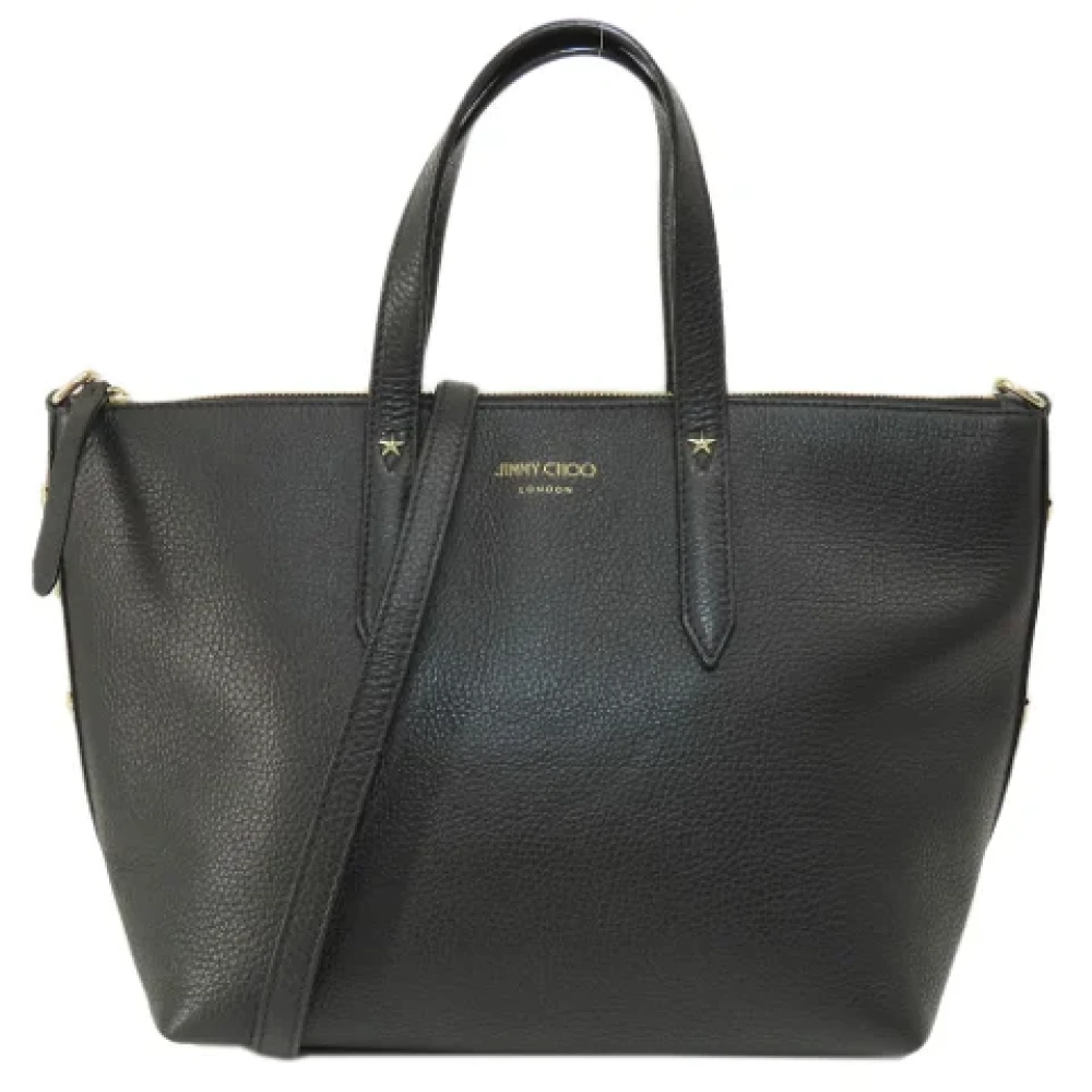 Jimmy Choo Pre-owned Fabric totes Black Dames