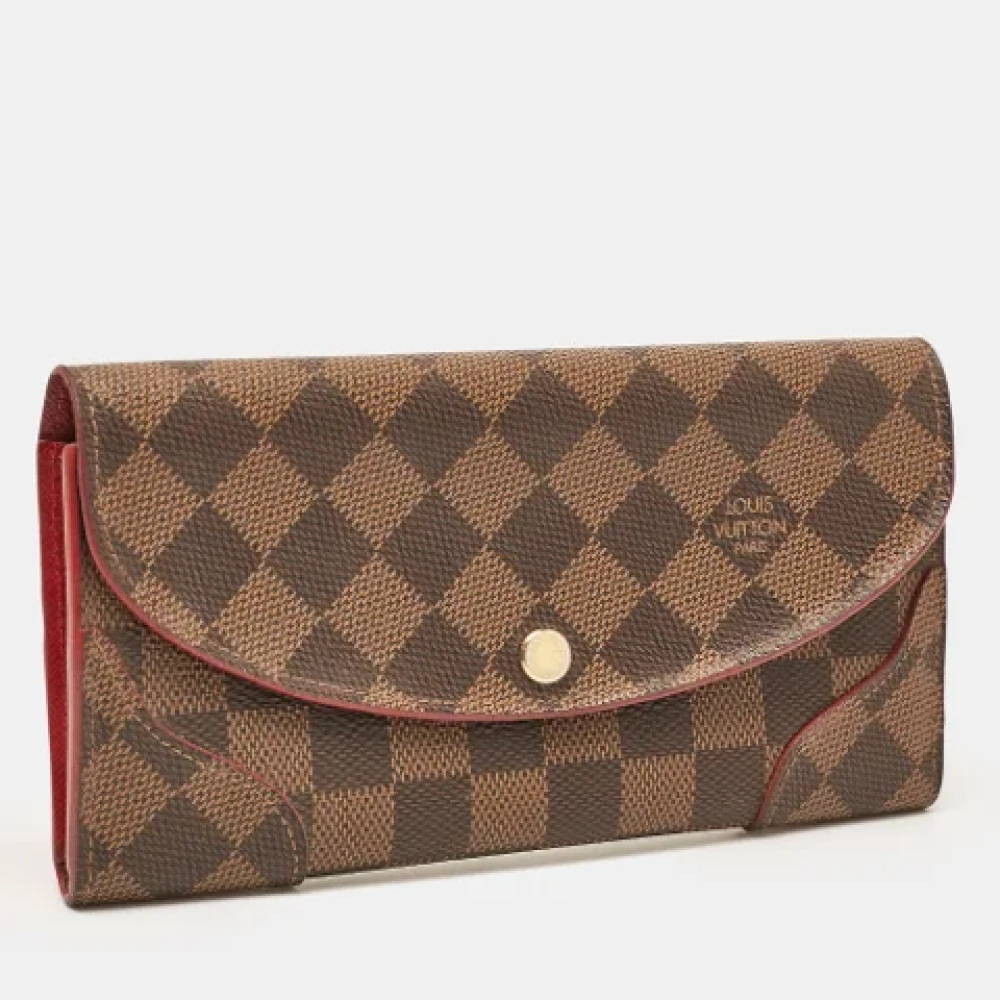 Louis Vuitton Vintage Pre-owned Coated canvas wallets Brown Dames