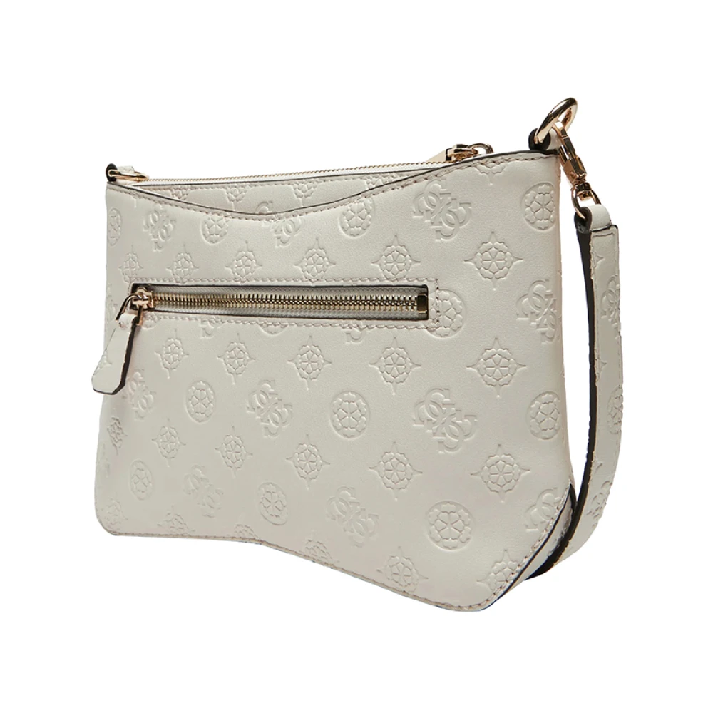 Guess Elegante witte synthetisch leren handtas Beige Dames