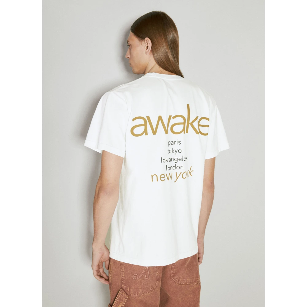 Awake NY T-Shirts White Heren