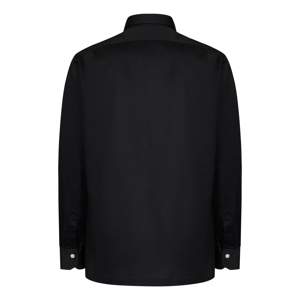 Kiton Zwarte Poloshirt Herenkleding Black Heren