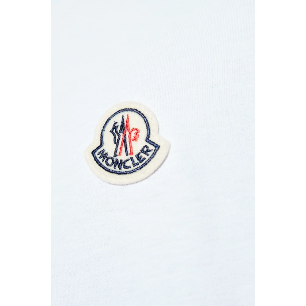 Moncler Driepack van logo T-shirts White Heren