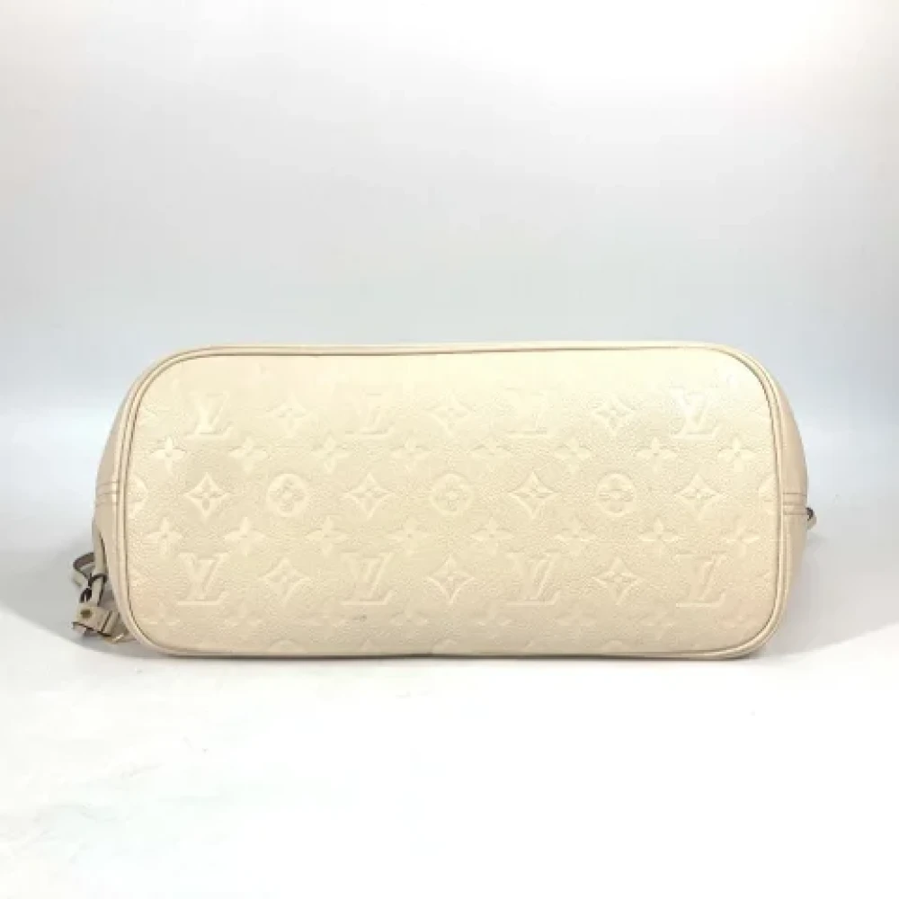 Louis Vuitton Vintage Pre-owned Fabric totes Beige Dames