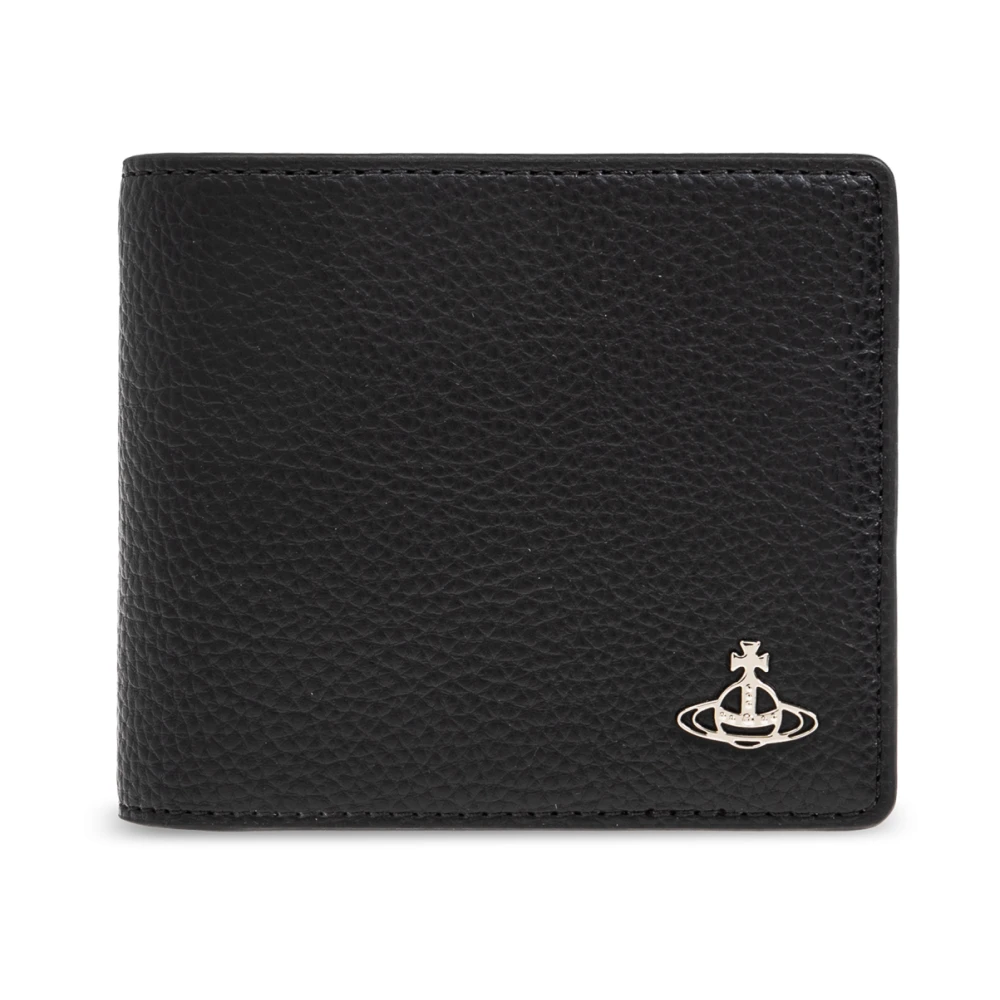 Vivienne Westwood Portemonnee met logo Black Heren