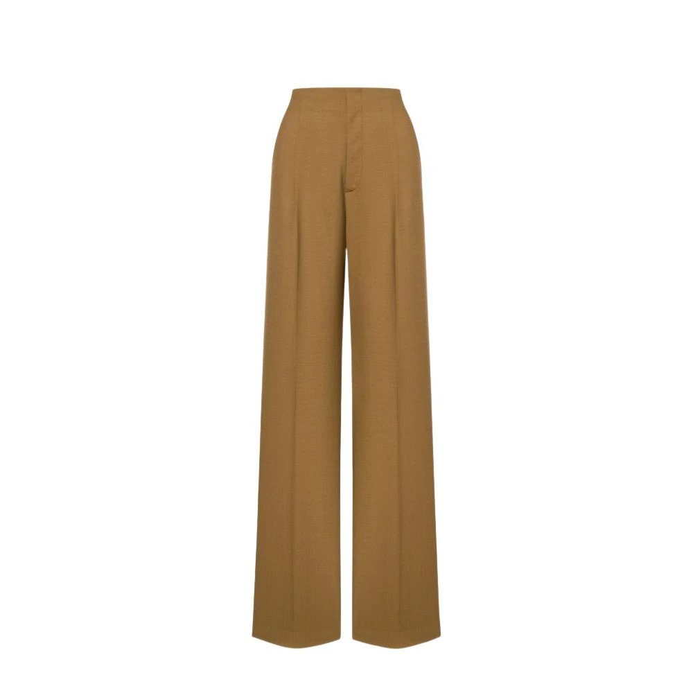 Alberta Ferretti Donna Beige Pantaloni, M, New,