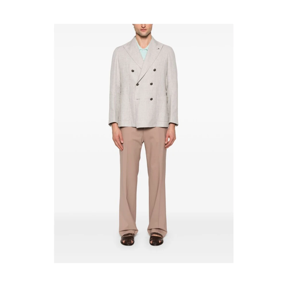 Tagliatore Jas Beige Heren