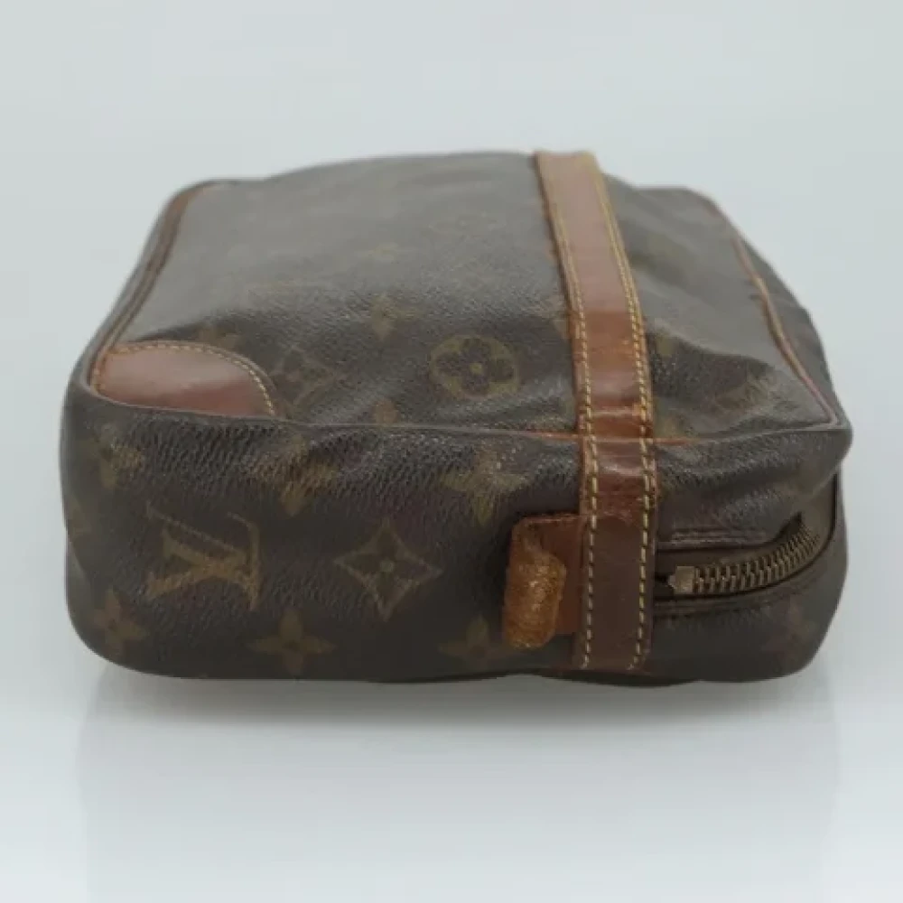 Louis Vuitton Vintage Pre-owned Canvas clutches Brown Dames