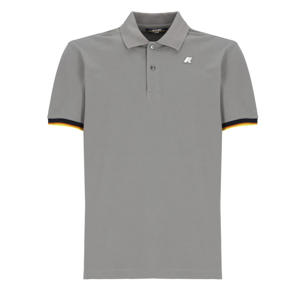 K-Way Uomo Grigio - Vinnie Pique Polo - Tops - Xl