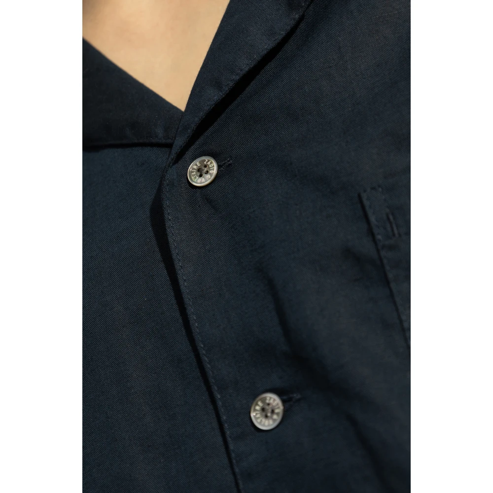 Zadig & Voltaire Korte mouwen shirt 'Slony' Blue Heren