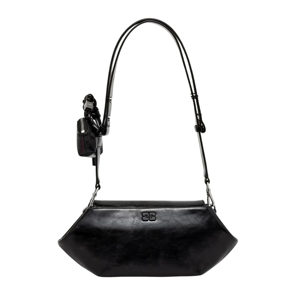Ganni Donna Nero - Borsa A Tracolla Bou East/West Box - Bags - One Size