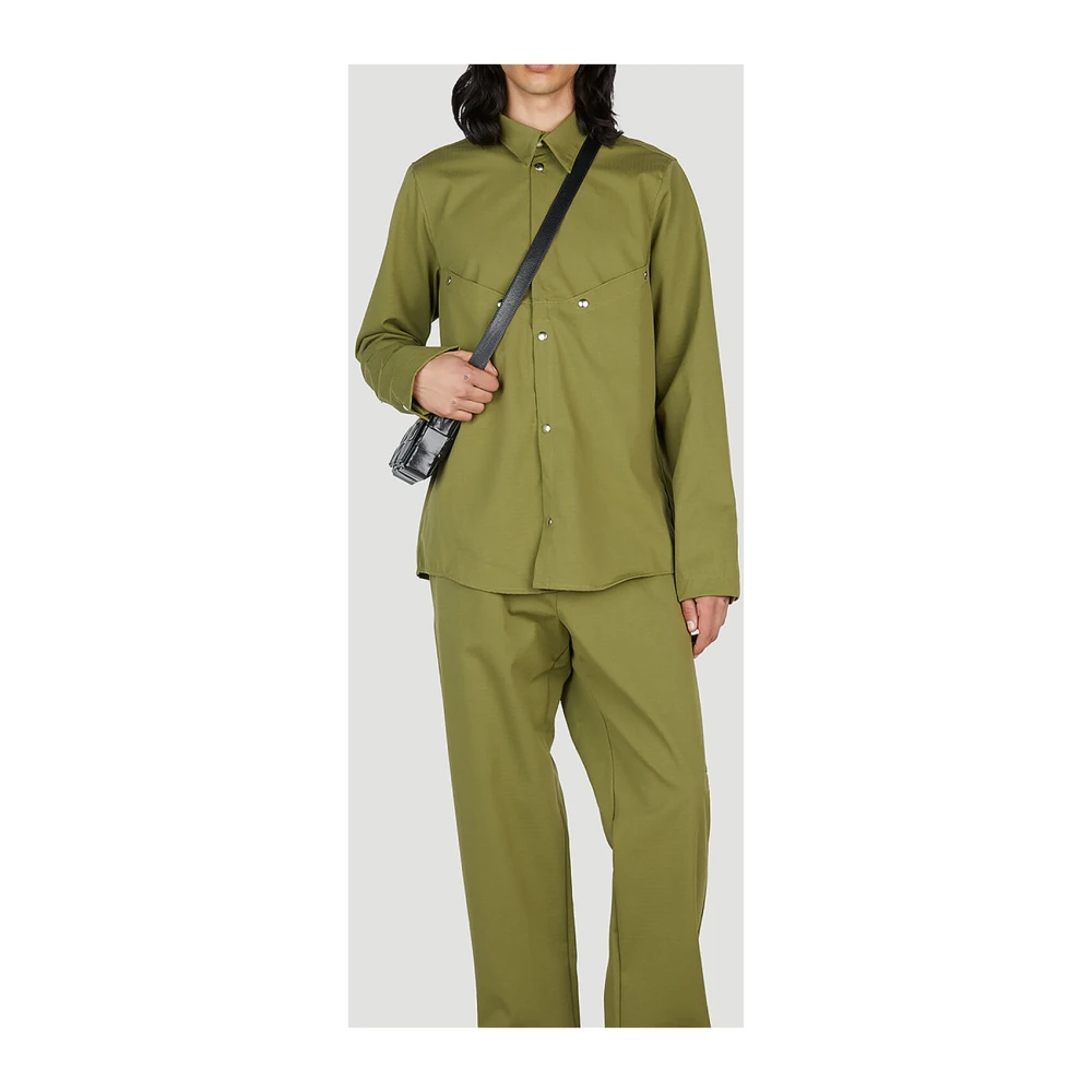Ranra Shirts Green Heren