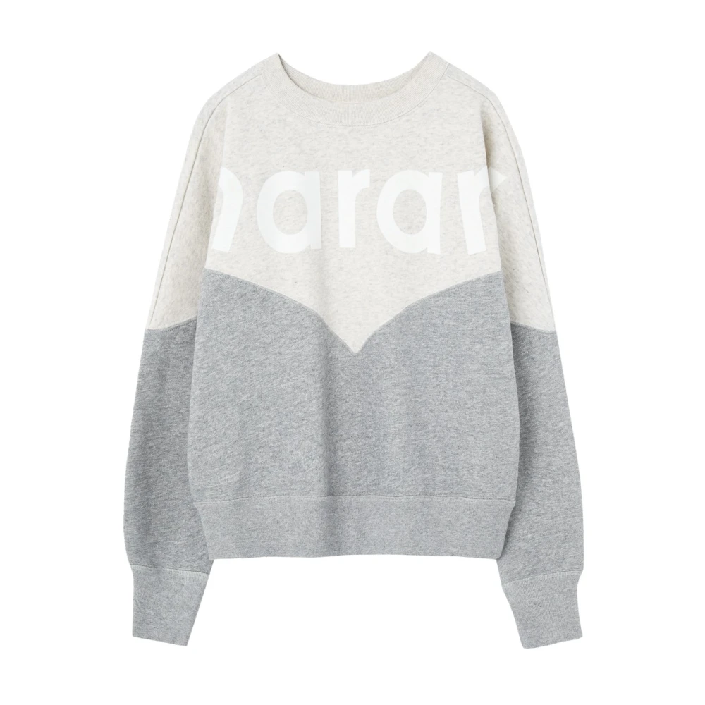 Isabel marant Grijze Logotrui Gray Dames