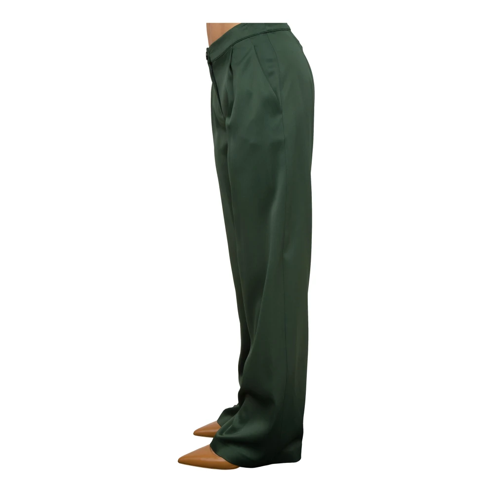 PATRIZIA PEPE Groene broek voor mannen en vrouwen Green Dames