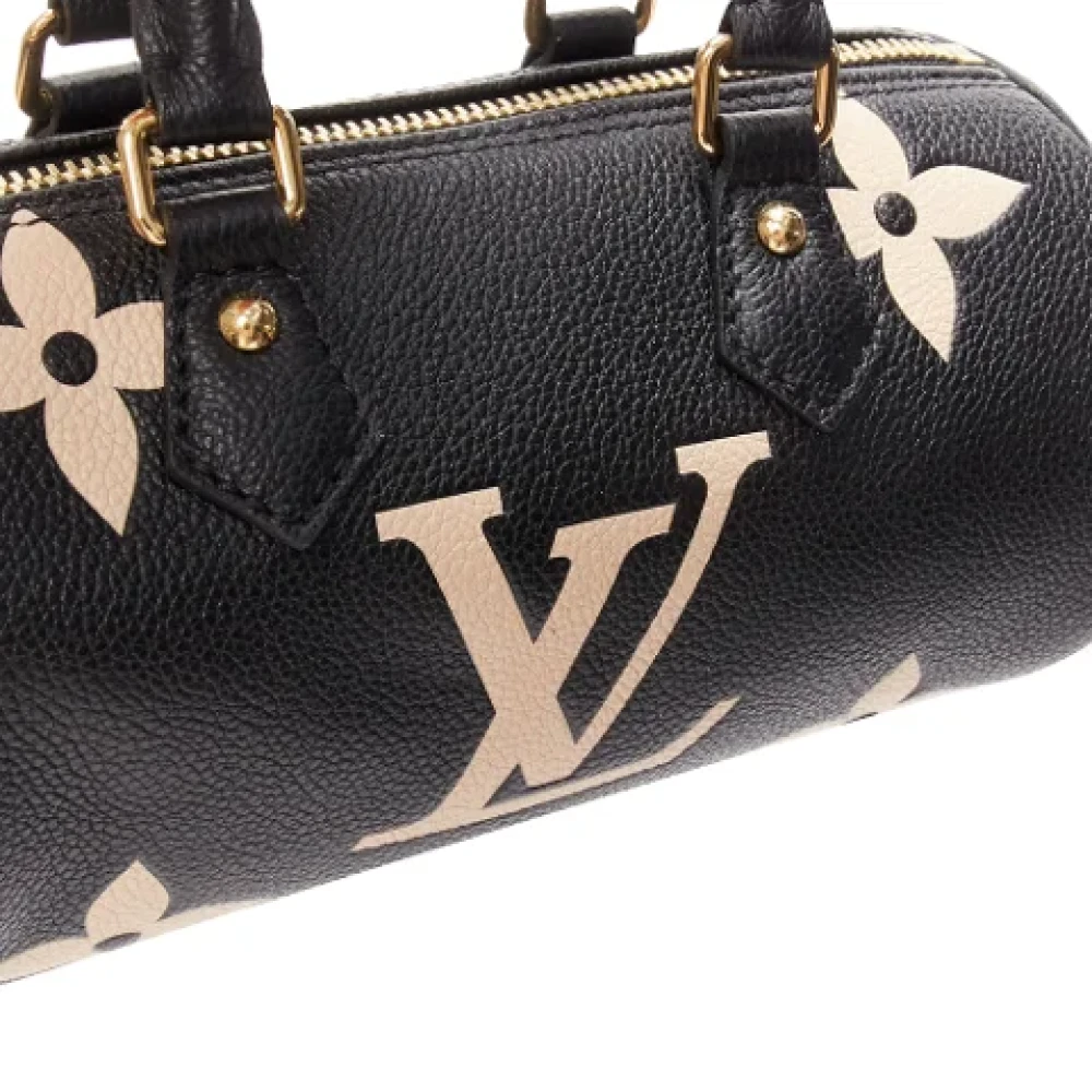 Louis Vuitton Vintage Pre-owned Leather louis-vuitton-bags Black Dames