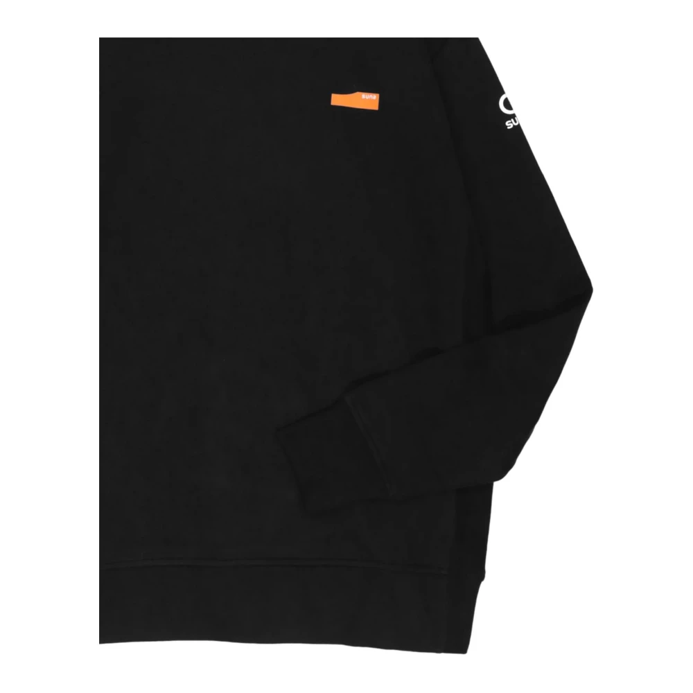 Suns Zwarte Stijlvolle Sweatshirt Black Heren