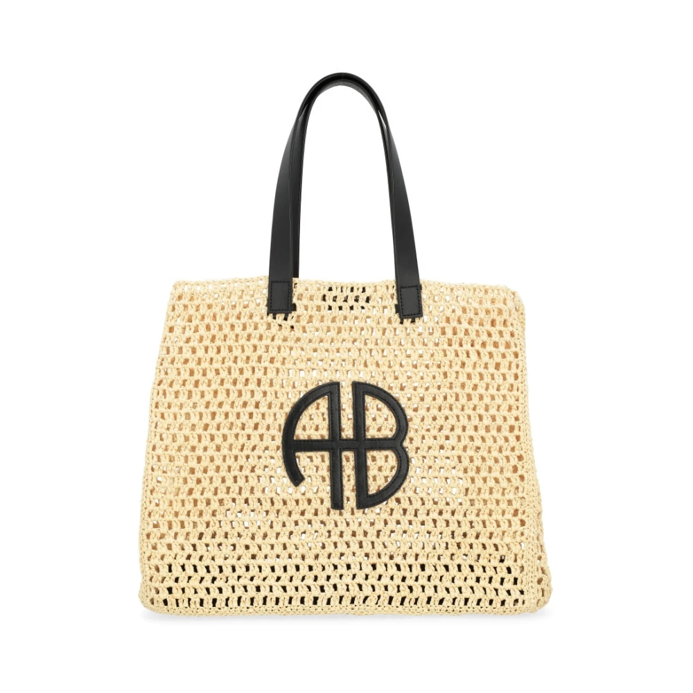 Anine Bing Grote Rio Tote Beige Dames