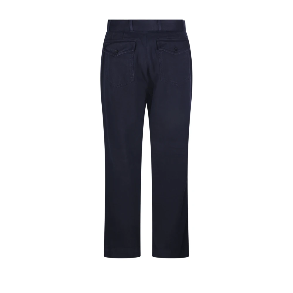 Officine Générale Donkerblauwe Oswald Pant Blue Heren