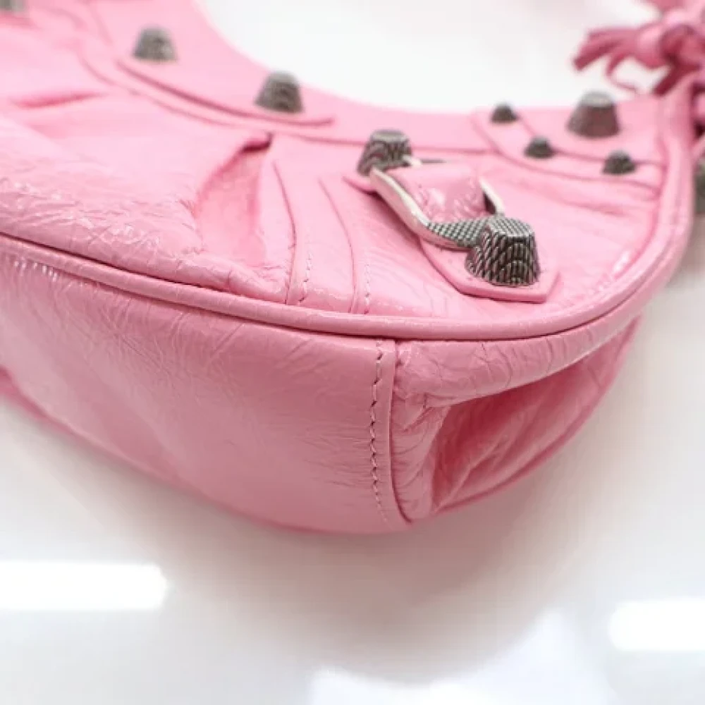 Balenciaga Vintage Pre-owned Leather balenciaga-bags Pink Dames