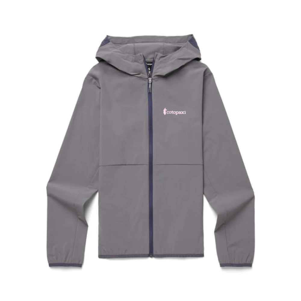 Cotopaxi Performance Windbreaker Jacket Gray Dames