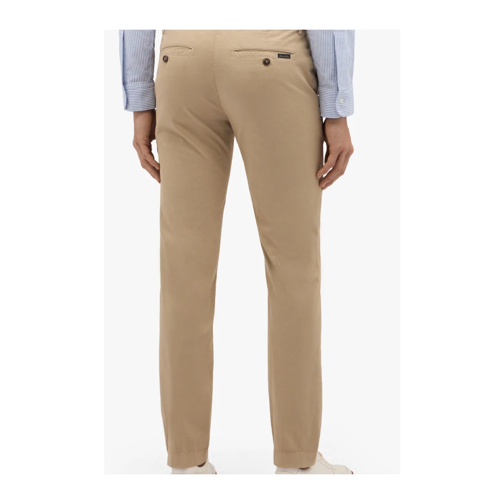 Brooks Brothers Beige Stretch Cotton Chinos Beige Heren