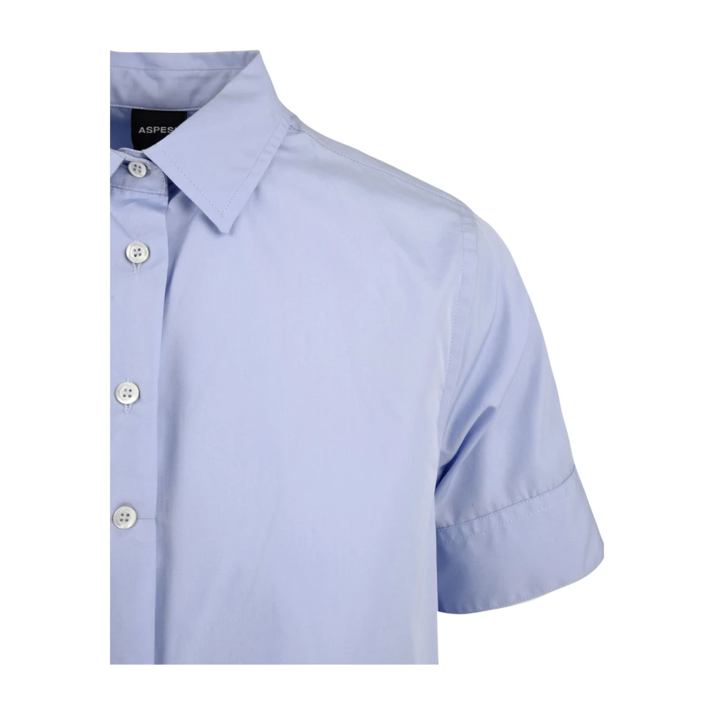 Aspesi Celeste Damesblouse Blue Dames