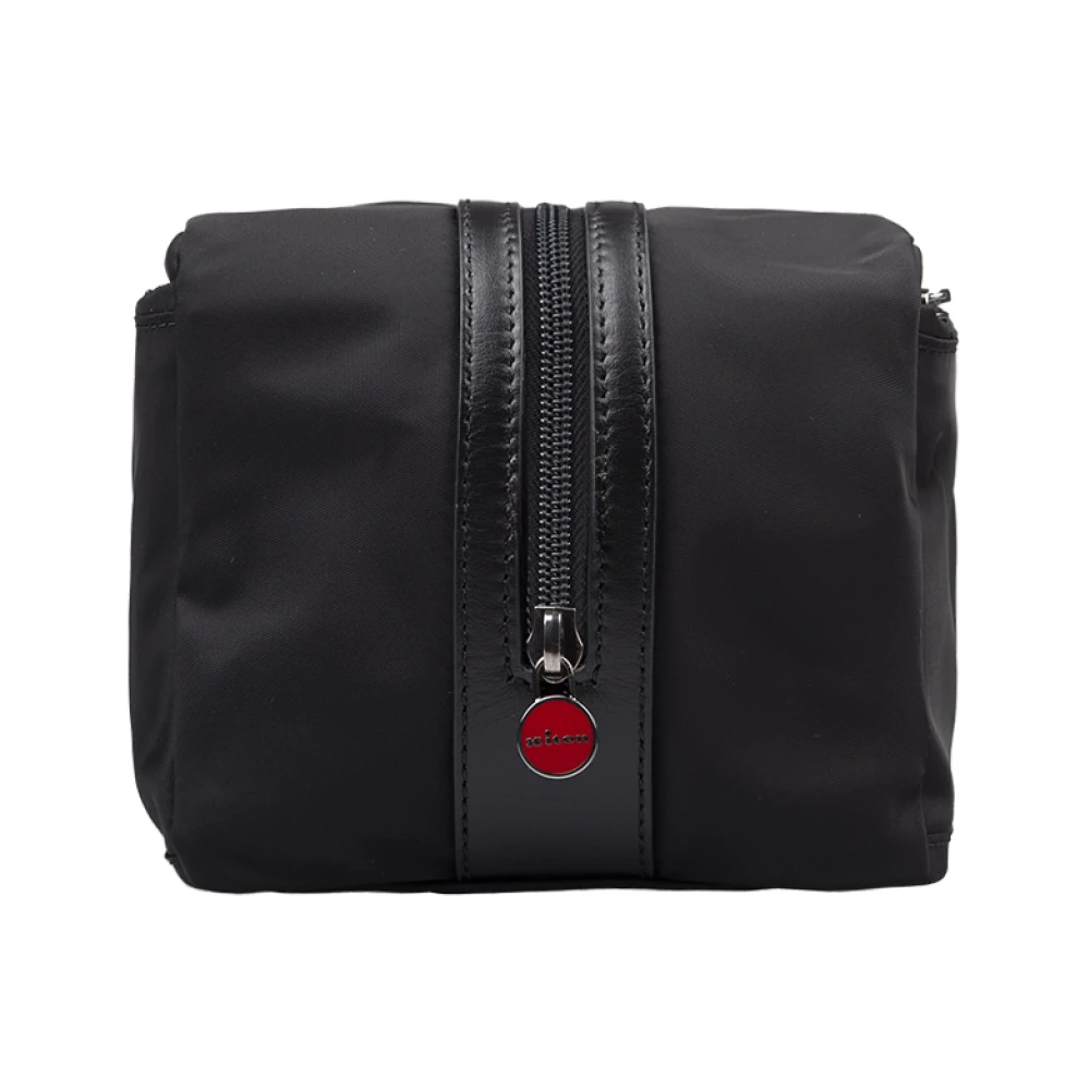 Kiton Zwarte Gebreide Trui Black Heren