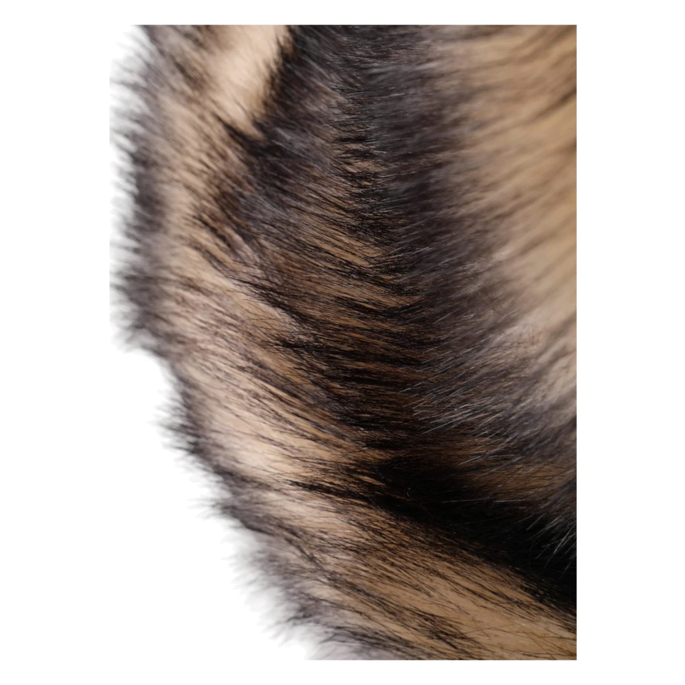 Dolce & Gabbana Stijlvolle Fedora Hat met Logo Details Brown Dames