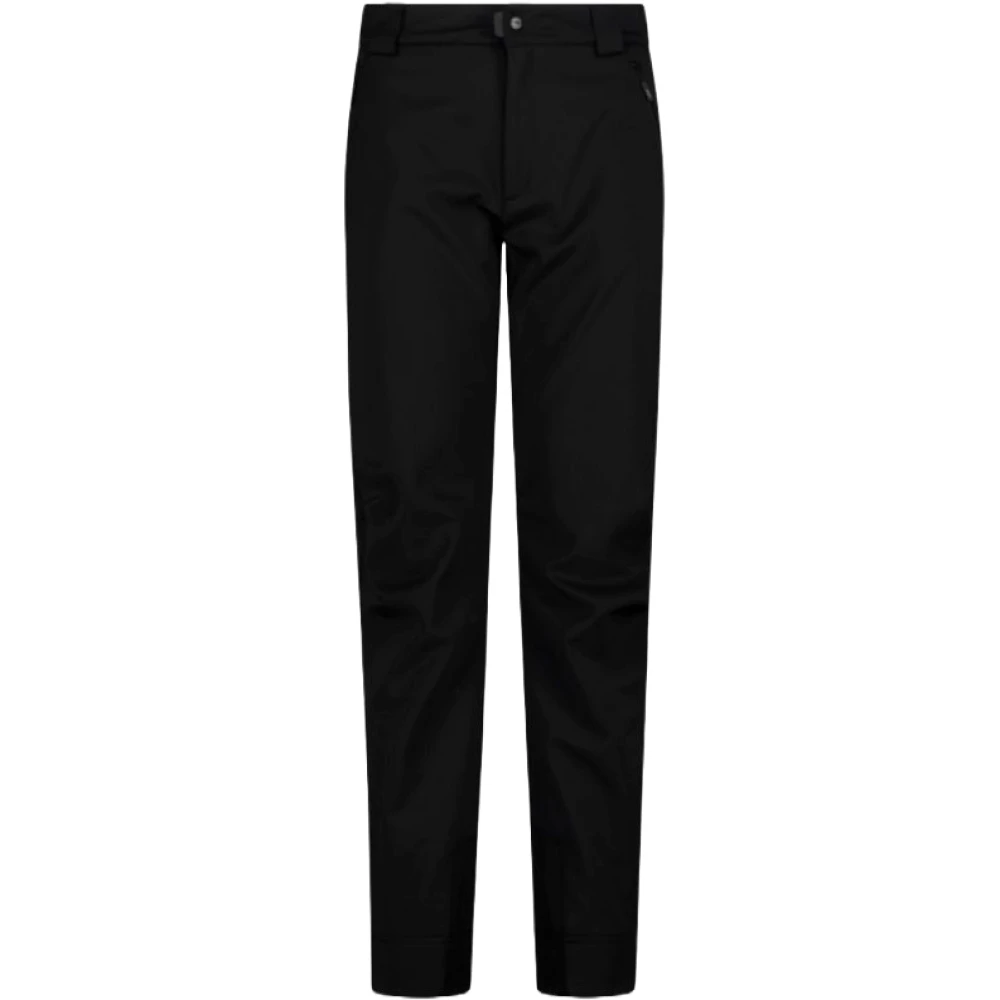 Cmp Men's Black Trousers Water Repellent Regular Fit