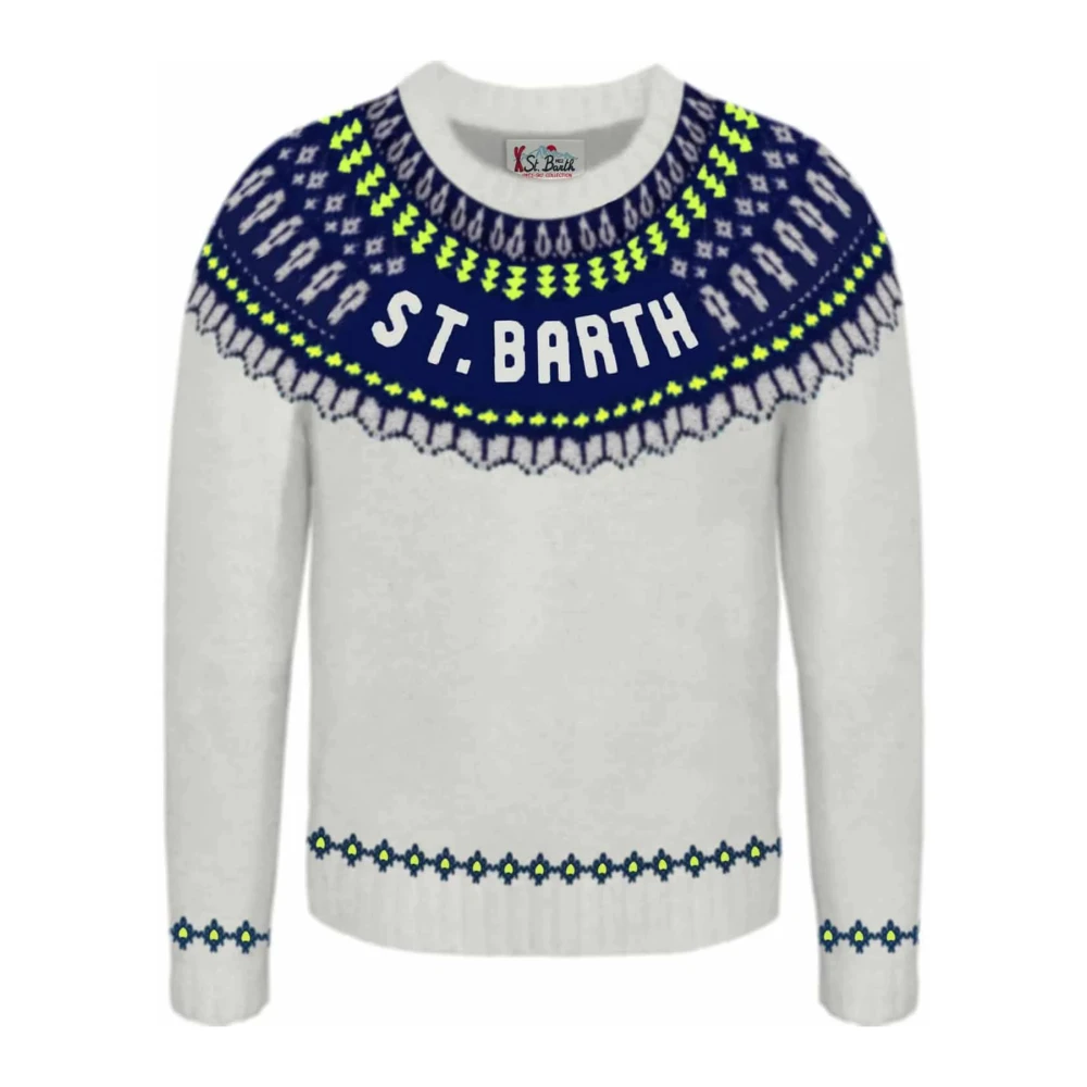 MC2 Saint Barth Witte Sweaters voor Heren White Heren