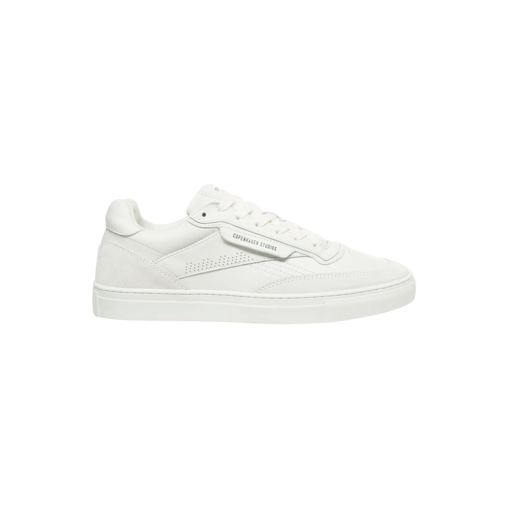 Copenhagen Shoes Vita Sneakers med Premiumläder White, Herr