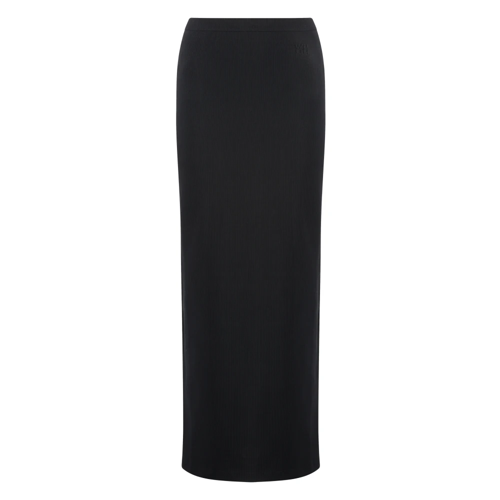 Alexander wang Maxi Rok met Zijrits Black Dames