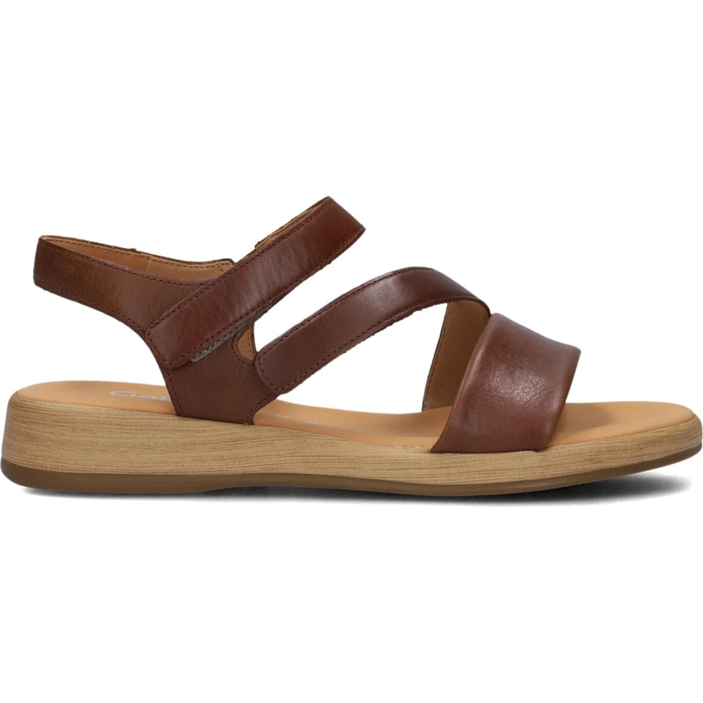 Gabor Vrouw Bruin Schoenen Dames, 37 Eu, Stijlvolle Zomersandalen