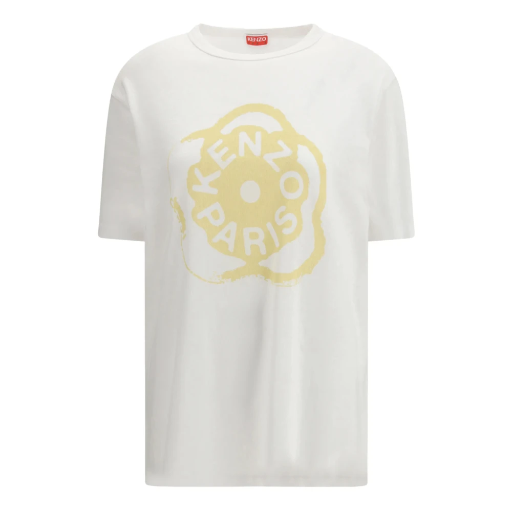 Kenzo Women's White Crewneck Boke Flower 2.0