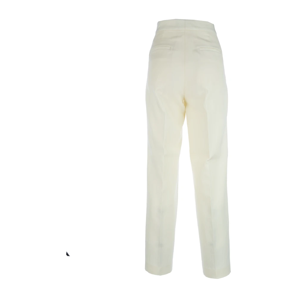 Fabiana Filippi Elegante Broeken voor Vrouwen Beige Dames