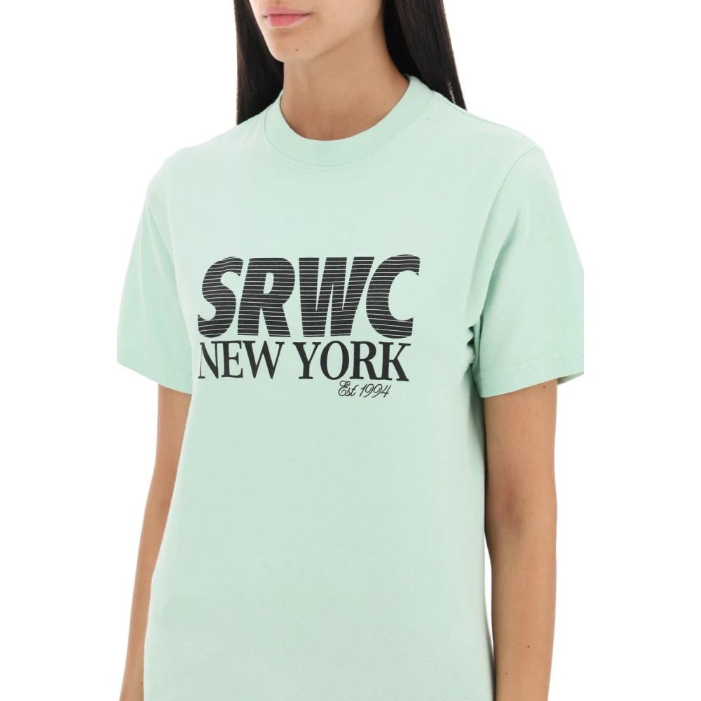 Sporty & Rich Sweatshirt T-shirt Green Dames