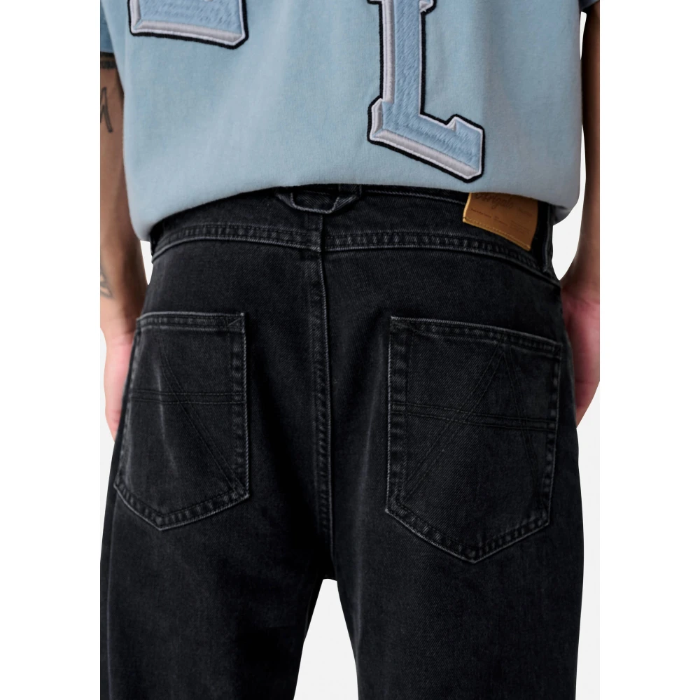 Axel Arigato Archief Straight Jeans Black Heren