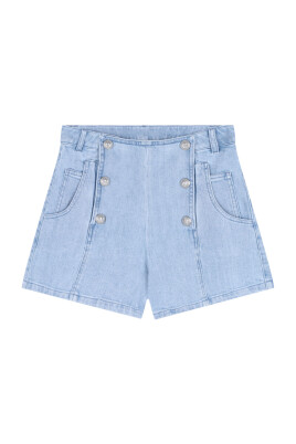 shorts-bleu-cyan-a-boutons