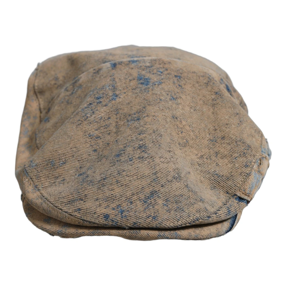 Dolce & Gabbana , Accessories, Male, Brown, One Size, Newsboy Cap