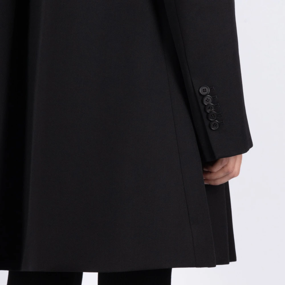 Wardrobe.nyc Zwarte wollen jas Black Dames