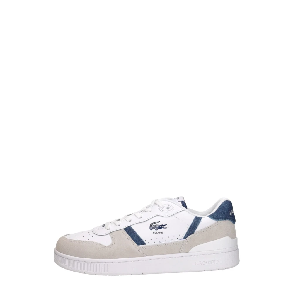 Lacoste Men's White Sneakers, 10 Uk, T-Clip Trainers