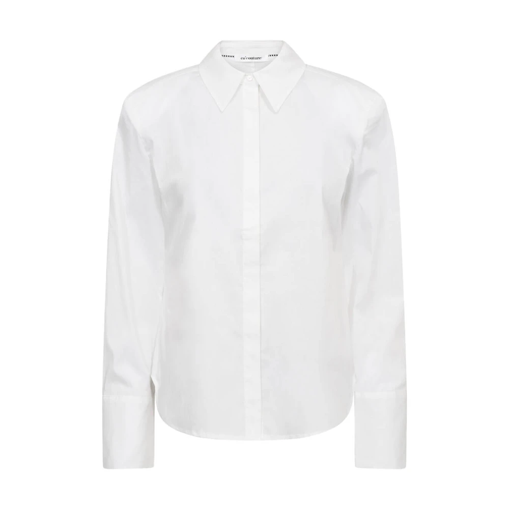 Co'couture Women's White Shirts, Xl, Sanna Power Shirt